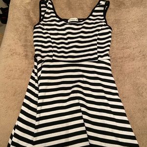 Cute striped short dress